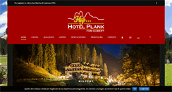 Desktop Screenshot of hotelplank.it